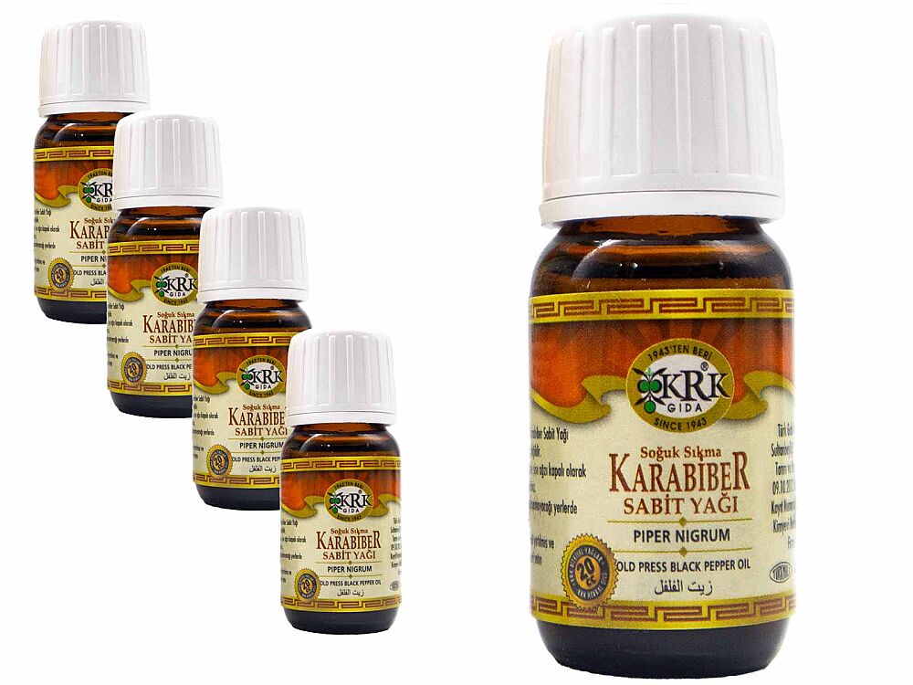 Karabiber Sabit Yağı 20 CC 12 Adet - 1