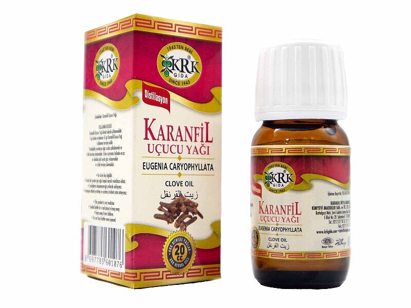 Karanfil Yağı 20 CC 12 Adet - 2