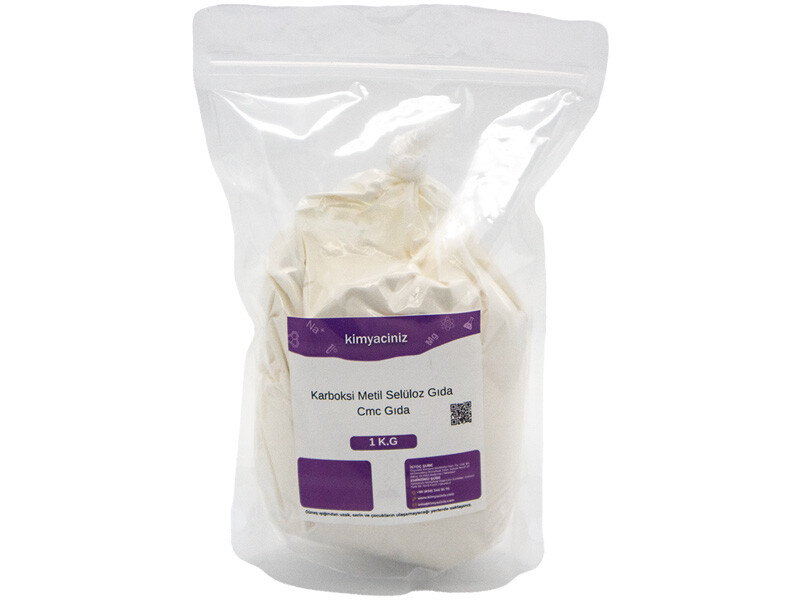 Karboksi Metil Selüloz Gıda - Cmc Gıda 1 KG - Kimyacınız