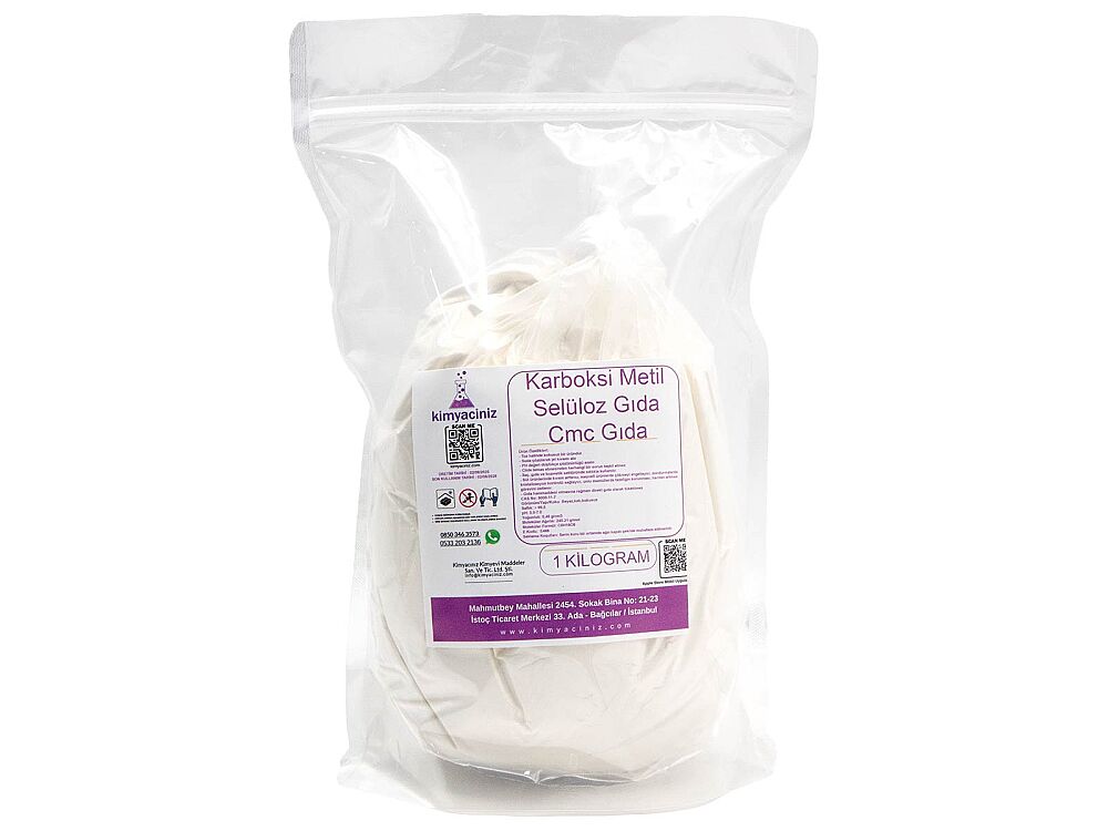Karboksi Metil Selüloz Gıda - Cmc Gıda 1 KG - 1