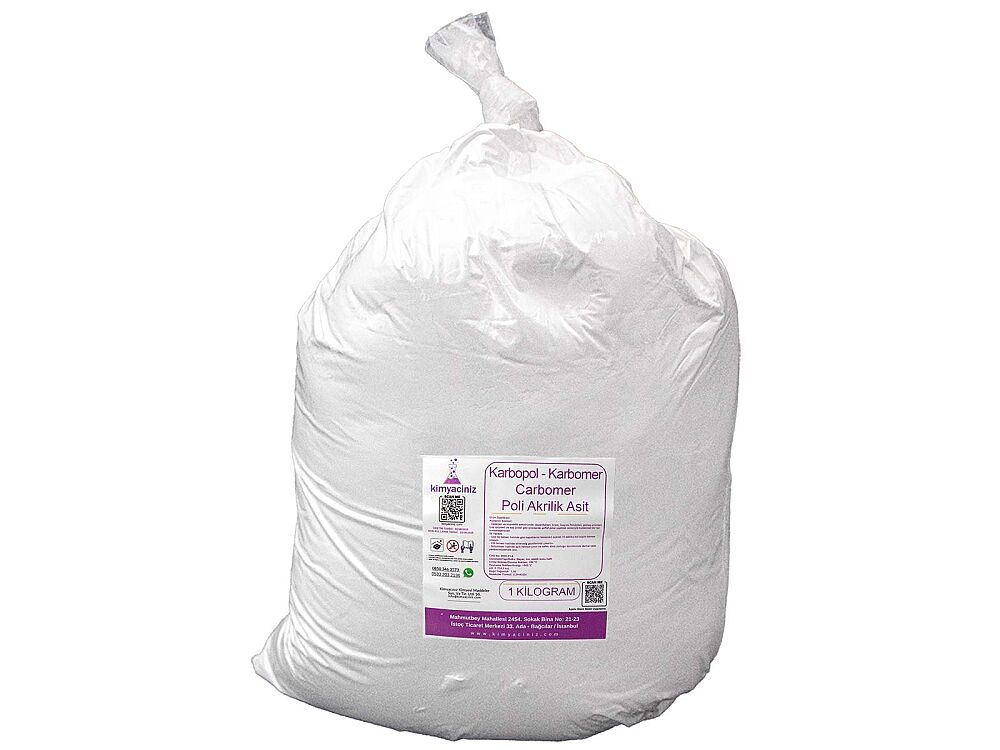 Karbopol - Karbomer - Carbomer Poli Akrilik Asit 1 KG - 1