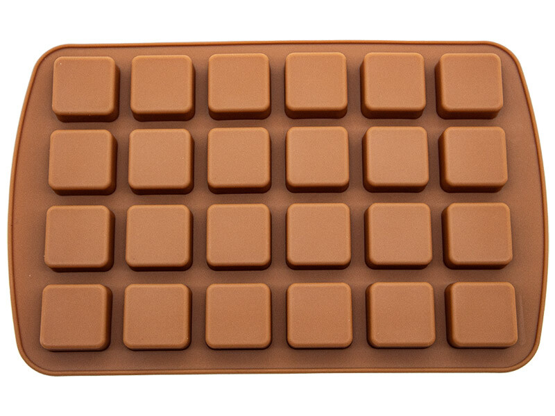 Kare 24'lü Silikon Kalıbı KM-957 - Kimyacınız