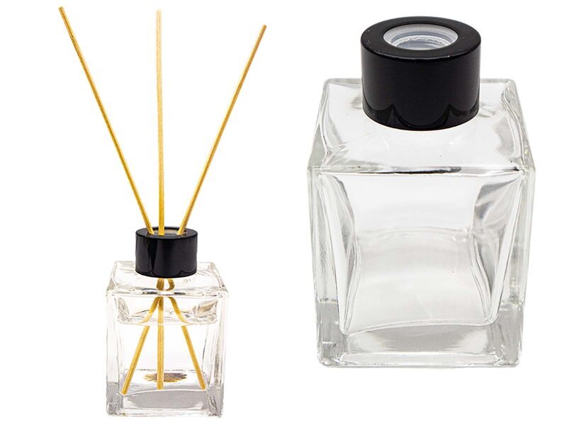 Kare Cam 100 ml Oda Kokusu Şişesi 5 Adet - Kimyacınız