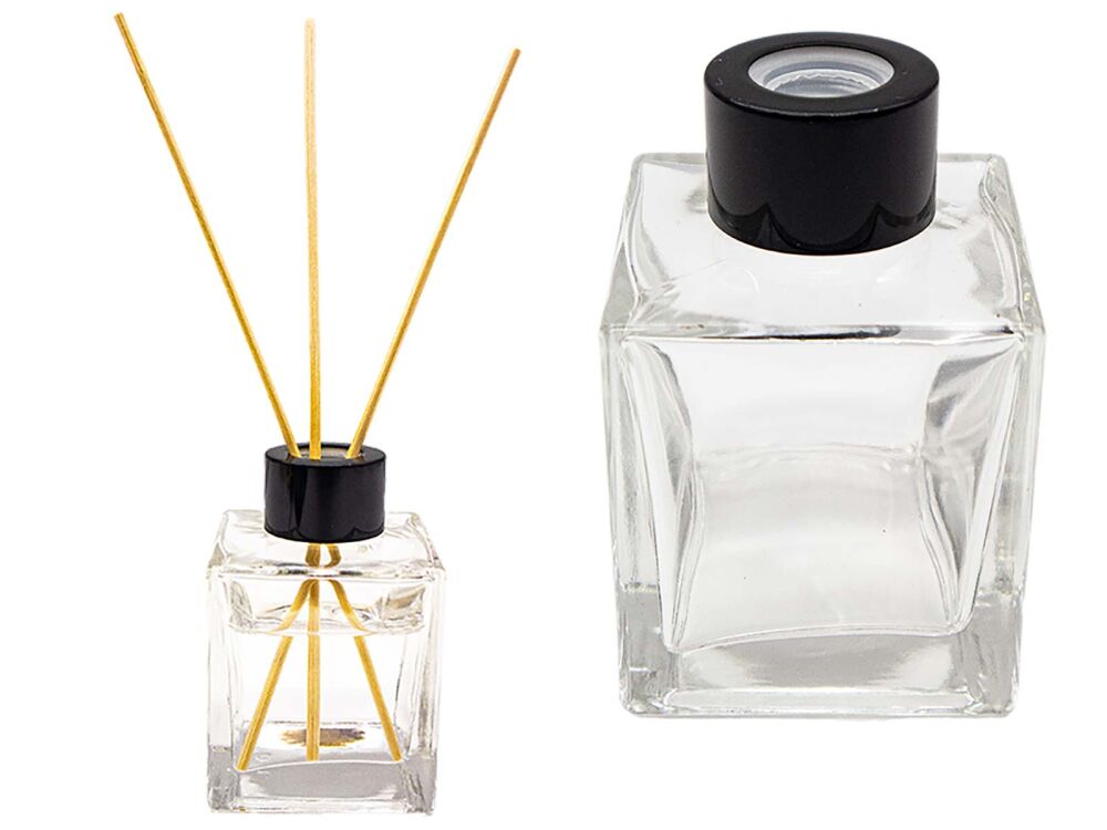 Kare Cam 100 ml Oda Kokusu Şişesi 5 Adet - 1