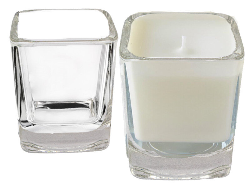 Kare Cam Mum Kasesi 230 CC - 40 Adet - 1