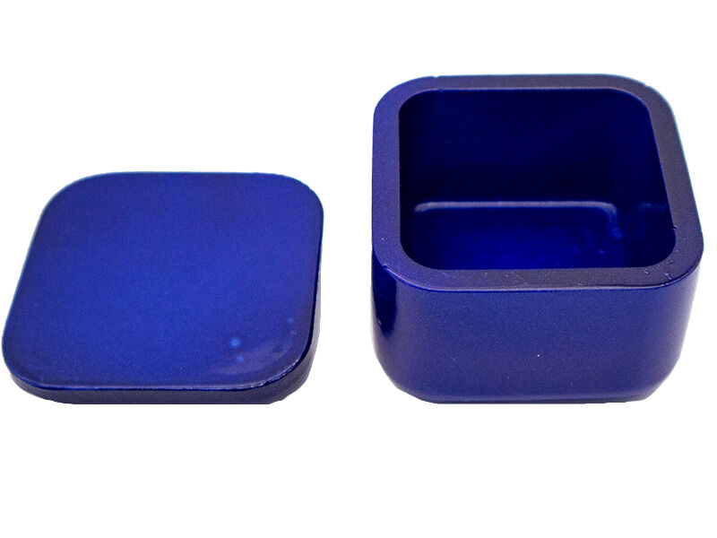 Kare Kapaklı Beton Saksı Silikon Kalıp B-118 - 3