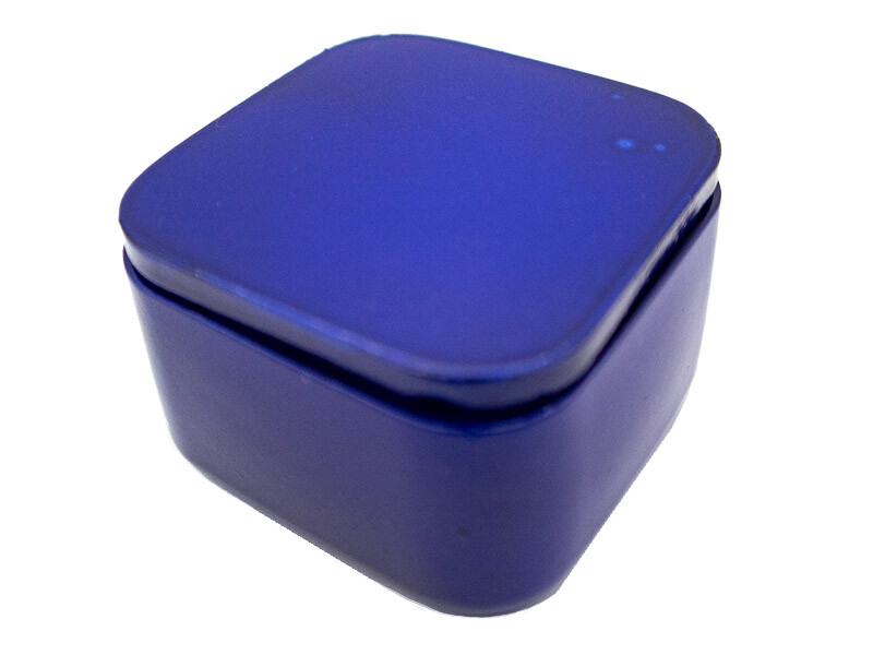 Kare Kapaklı Beton Saksı Silikon Kalıp B-118 - 5