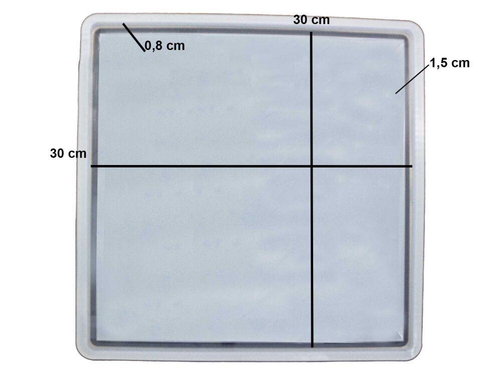 Kare Terrazo Tabanlık Epoksi Kalıbı EPK-898 - 2