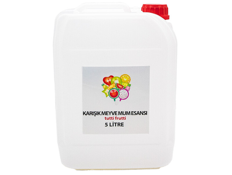 Karışık Meyve Mum Esansı 5 LT - Kimyacınız