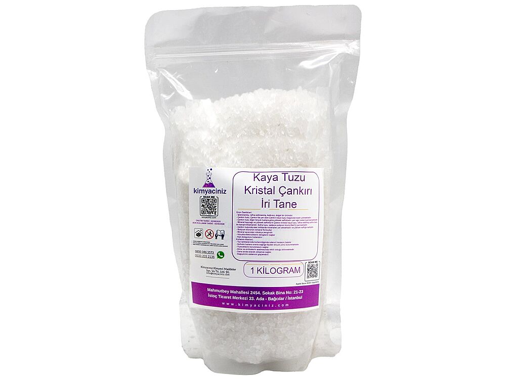 Kaya Tuzu Kristal Çankırı - İri Tane 1 KG - 1