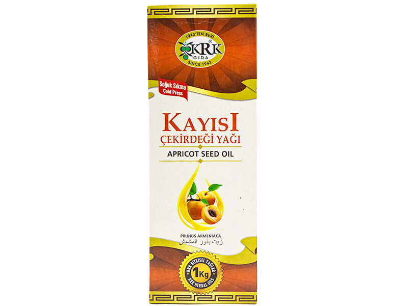 Kayısı Çekirdeği Yağı 1 KG - KRK GIDA