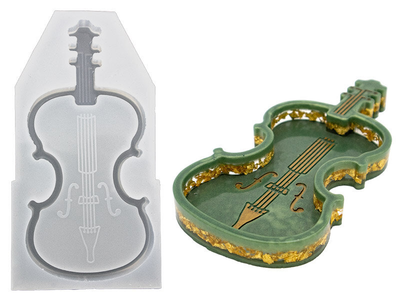 Keman Terrazo Epoksi Kalıbı EPK-863 - Kimyacınız