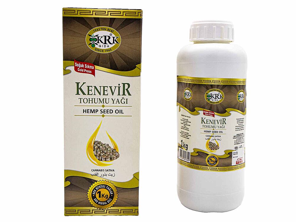 Kenevir Tohumu Yağı 1 KG - 1