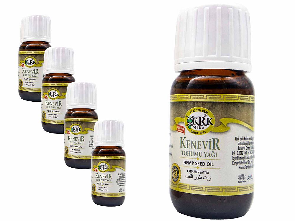 Kenevir Tohumu Yağı 20 CC 12 Adet - 1