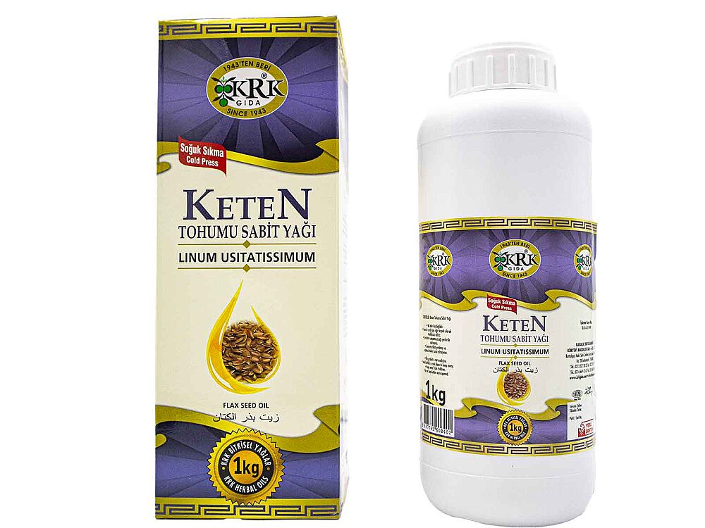Keten Tohumu Yağı 1 KG - 1