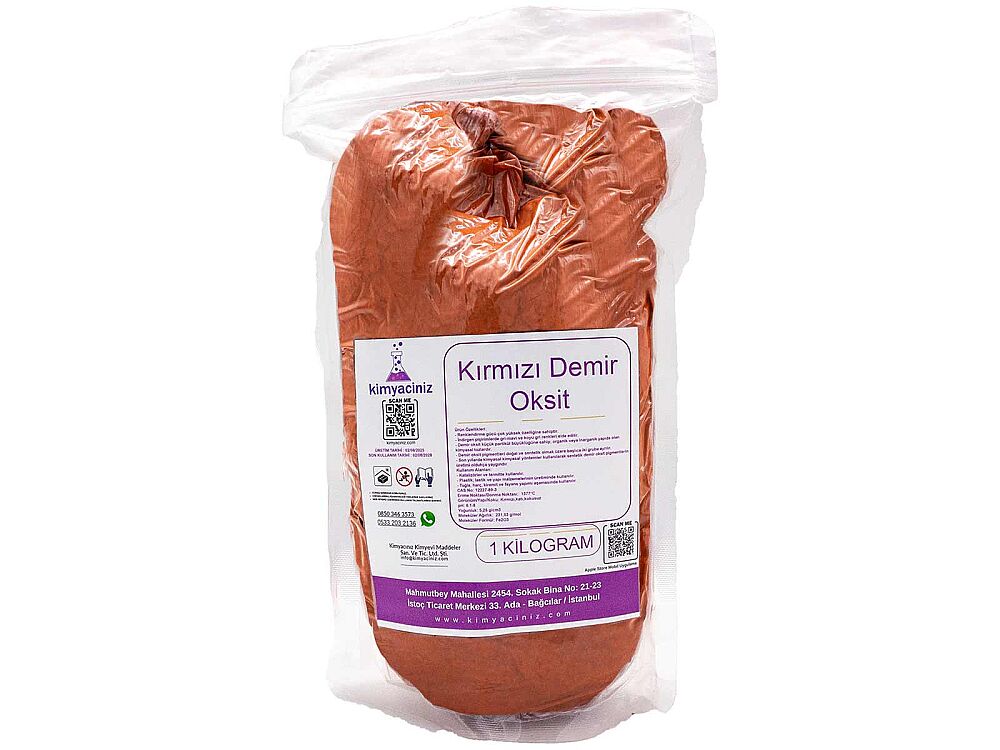 Kırmızı Demir Oksit 1 KG - 1