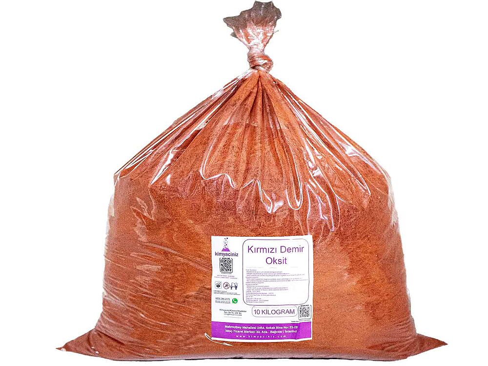 Kırmızı Demir Oksit 10 KG - 1