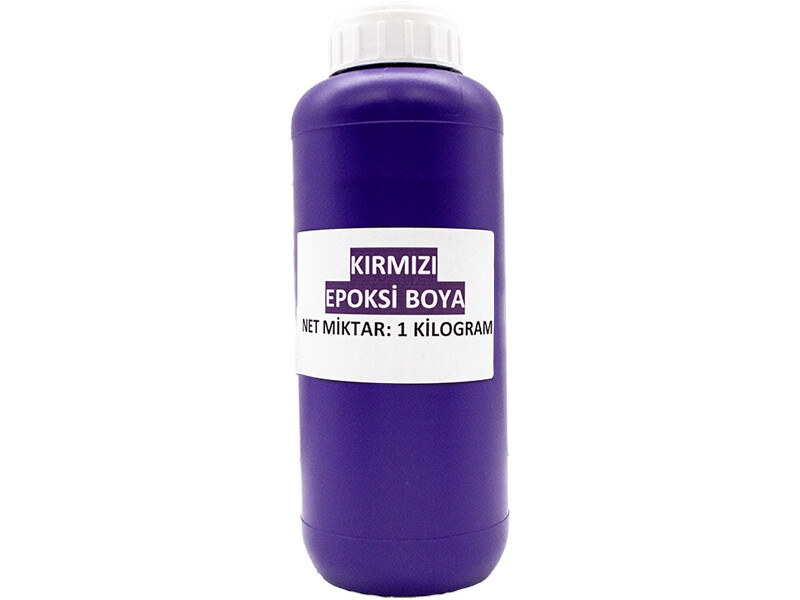 Kırmızı Epoksi Boya 1 KG - Kimyacınız
