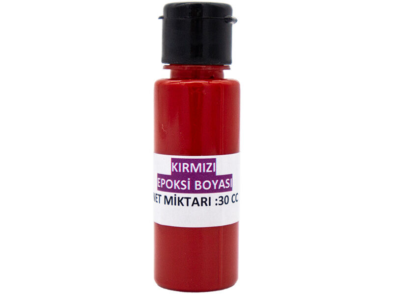 Kırmızı Epoksi Boya 30 CC - 1