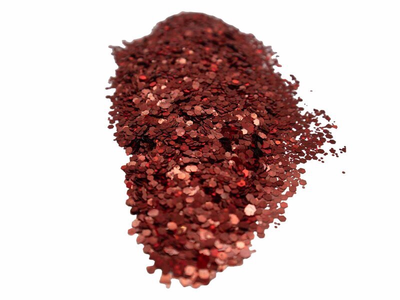 Kırmızı Glitter Süsleme Aksesuarı 25 GR - 2