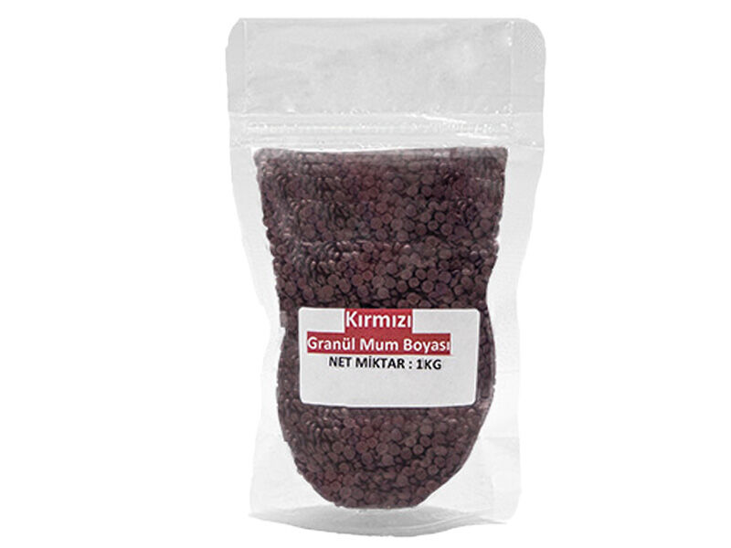 Kırmızı Granül Mum Boyası 1 KG - 1