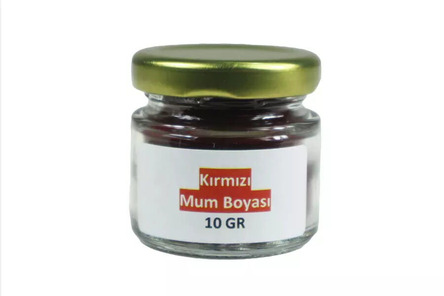 Kırmızı Granül Mum Boyası 10 GR - 1