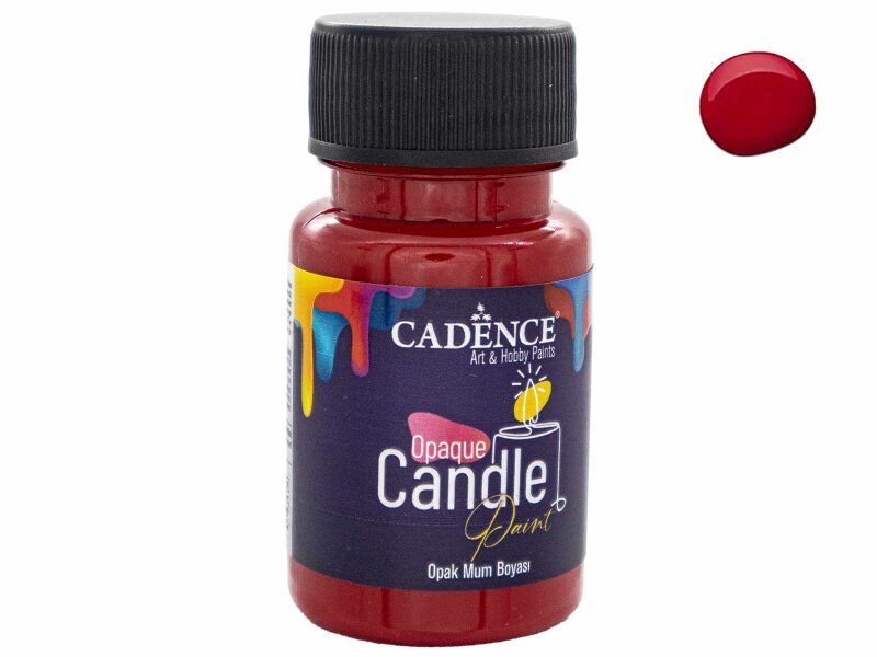 Kırmızı Opak Mum Boyası Cadence CDL 11 50 ml - Cadence