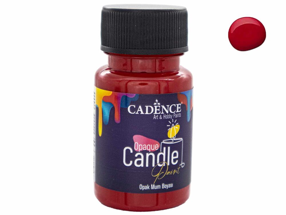 Kırmızı Opak Mum Boyası Cadence CDL 11 50 ml - 1