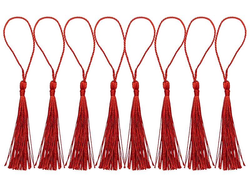 Kırmızı Püskül 8 Adet - Kimyacınız