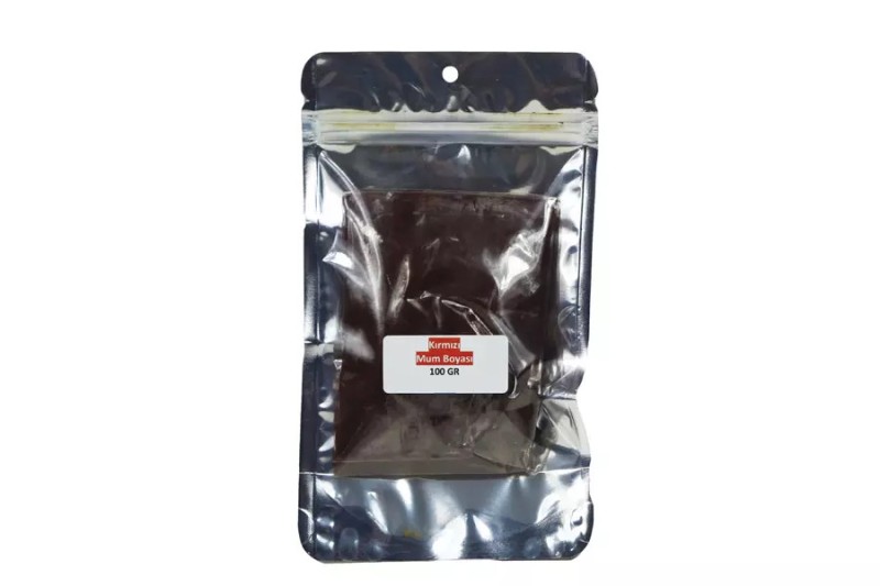 Kırmızı Toz Mum Boyası 100 GR - Kimyacınız