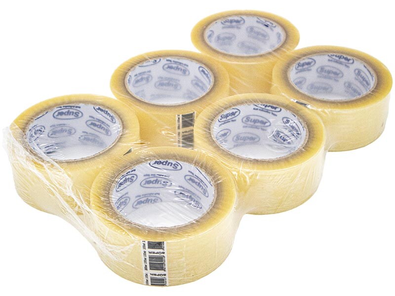 Koli Bandı 45 Mm X 100 Mt 6 Adet Şeffaf - Diğer