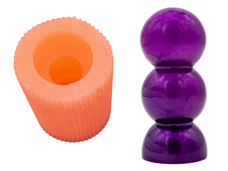 Konik Bubble Silikon Mum Kalıbı M-281 - 1