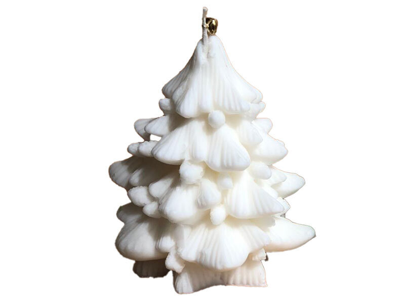 Kozalaklı Çam Ağacı Silikon Mum Kalıbı M-80 - 3