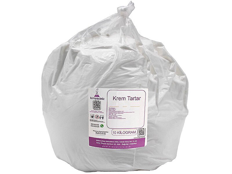 Krem Tartar 10 KG - Kimyacınız