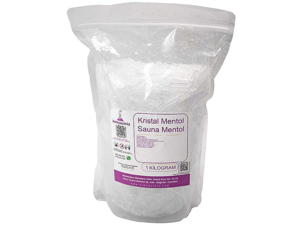 Kristal Mentol - Sauna Mentol 1 KG - 1