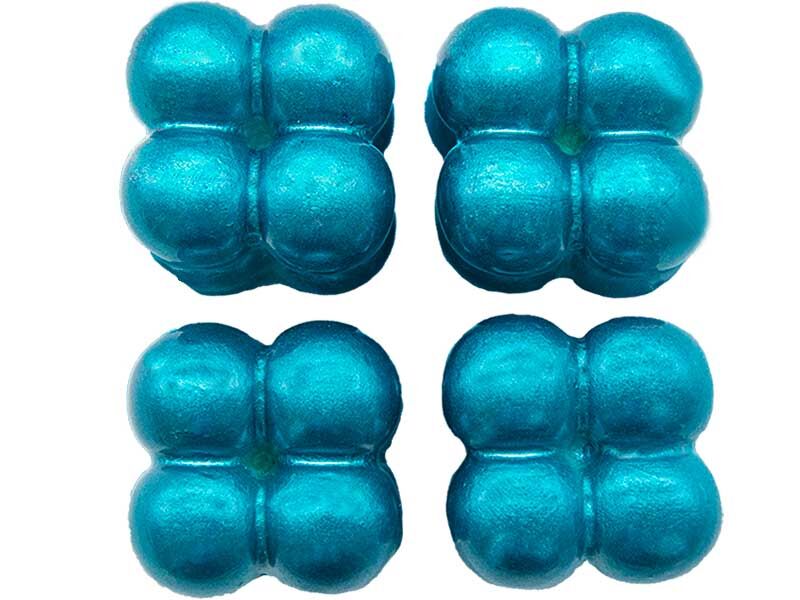 Küçük 4'lü Bubble Silikon Mum Kalıbı M-186 - 4