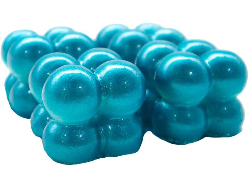 Küçük 4'lü Bubble Silikon Mum Kalıbı M-186 - 5