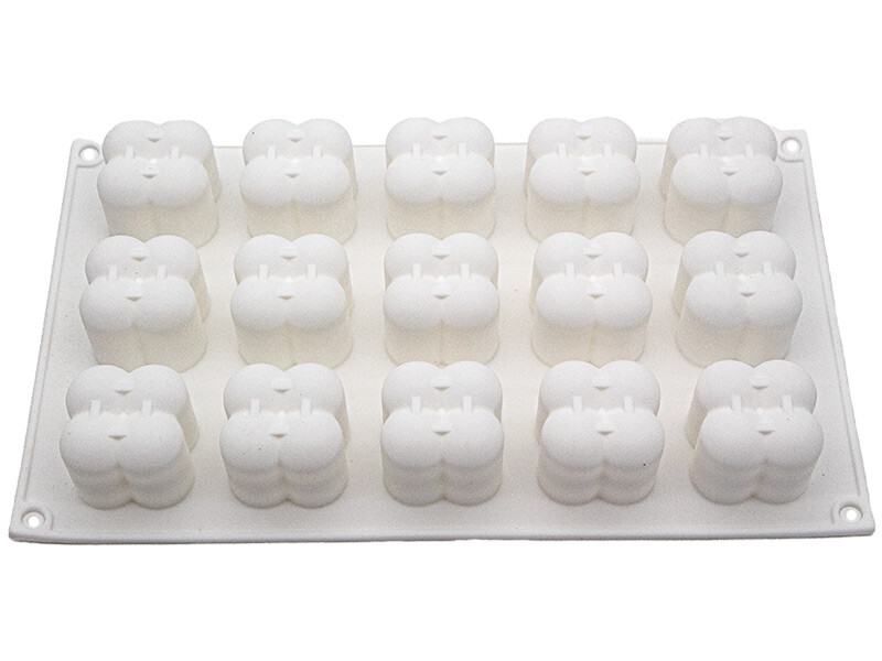 Küçük Bubble 15'li Silikon Kalıbı KM-1510B - Kimyacınız