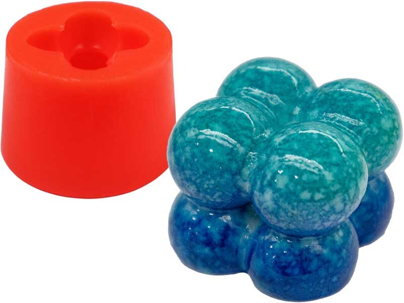 Küçük Bubble Silikon Mum Kalıbı M-66 - Kimyacınız