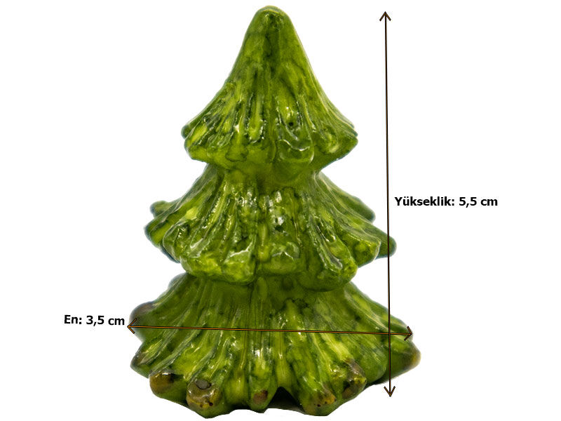 Küçük Çam Ağacı Silikon Mum Kalıbı M-250 - 2