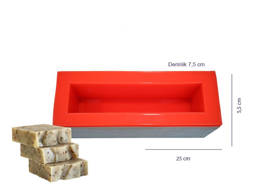 Küçük Doğal Sabun Kalıbı SK-06 - 1