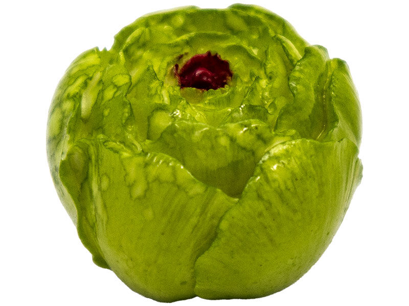 Küçük Şakayık Gül Silikon Mum Kalıbı M-252 - 5