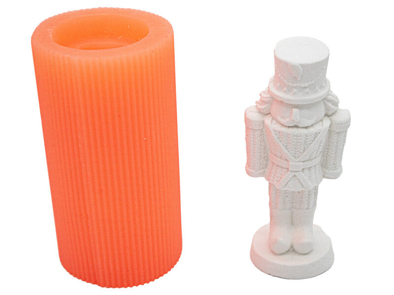 Kurşun Asker Silikon Mum Kalıbı M-312 - 1