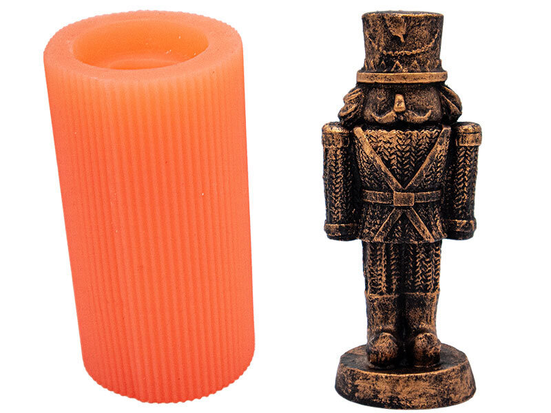 Kurşun Asker Silikon Mum Kalıbı M-312 - Kimyacınız