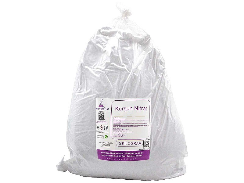 Kurşun Nitrat 5 KG - Kimyacınız