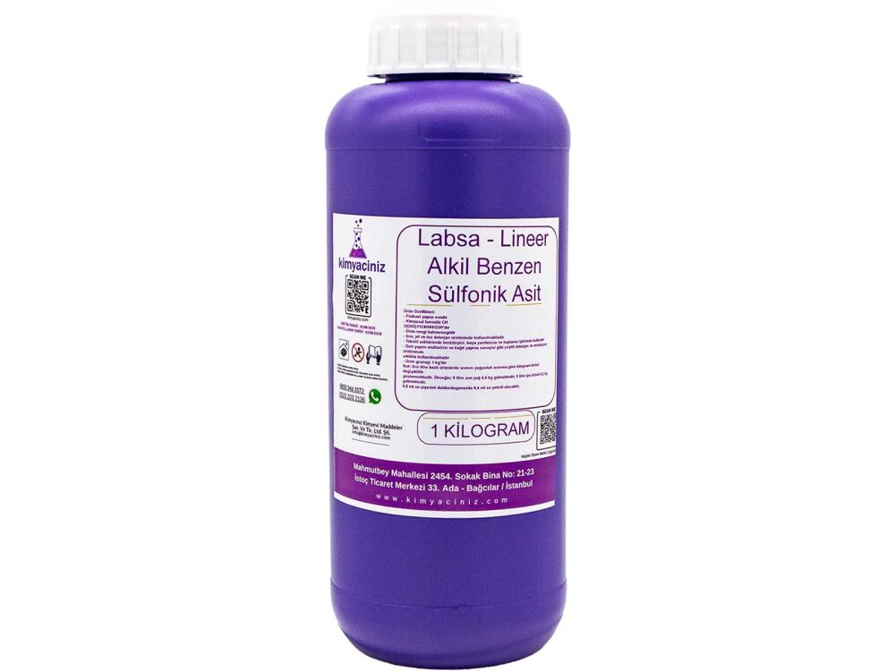 Labsa - Lineer Alkil Benzen Sülfonik Asit 1 KG - 1