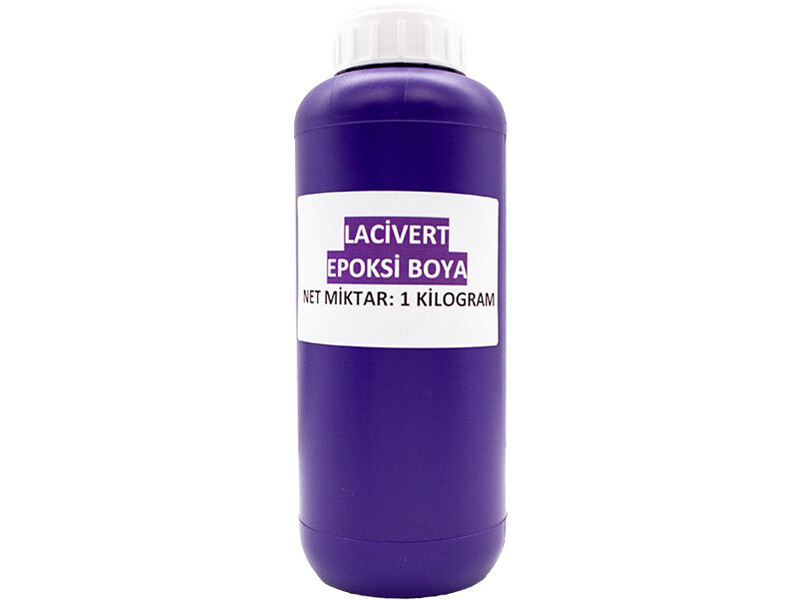 Lacivert Epoksi Boya 1 KG - Kimyacınız