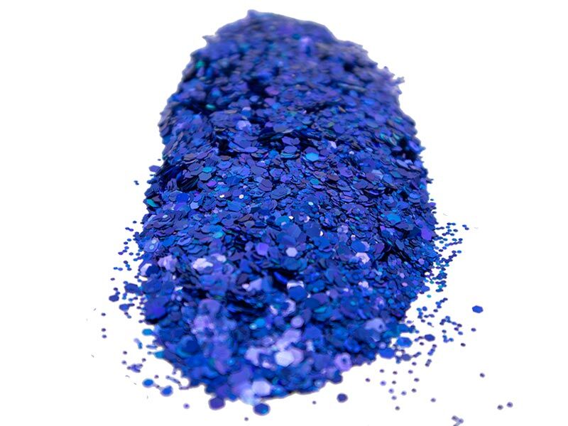 Lacivert Glitter Sim Süsleme Aksesuarı 25 GR - 3