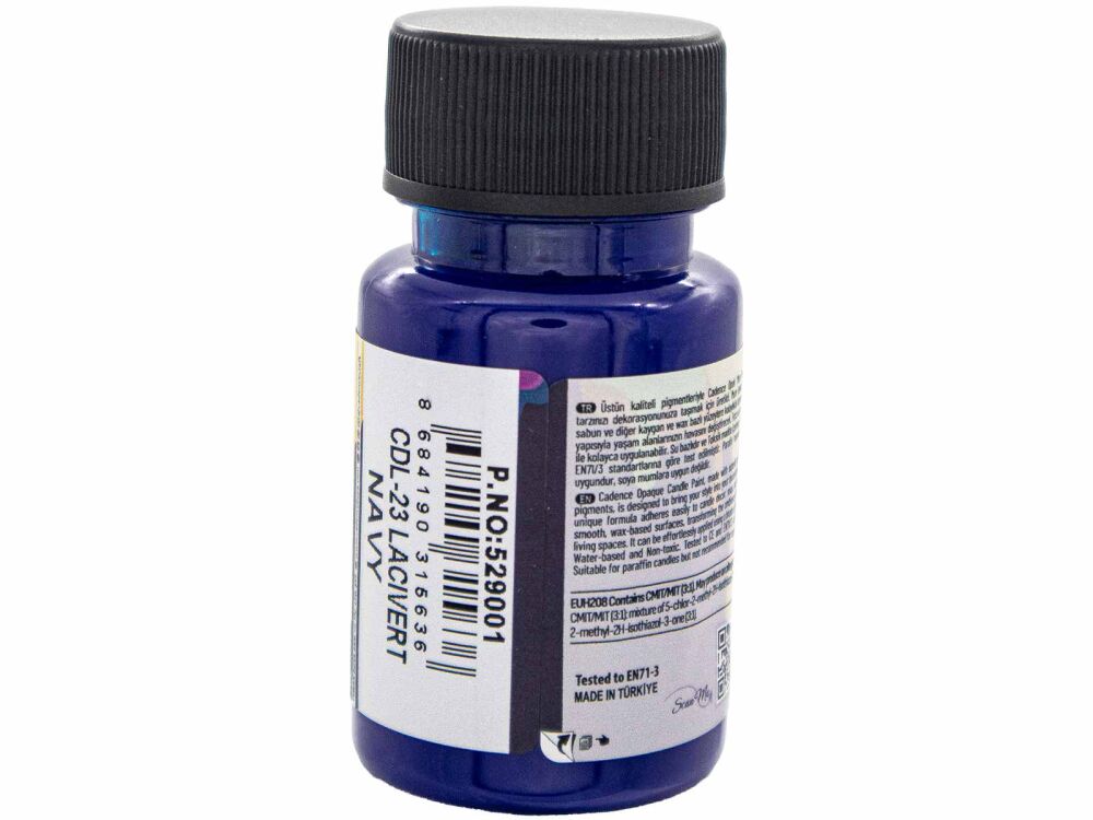 Lacivert Opak Mum Boyası Cadence CDL 23 50 ml - 2