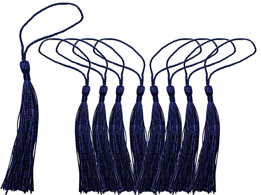 Lacivert Püskül 100 Adet - 1